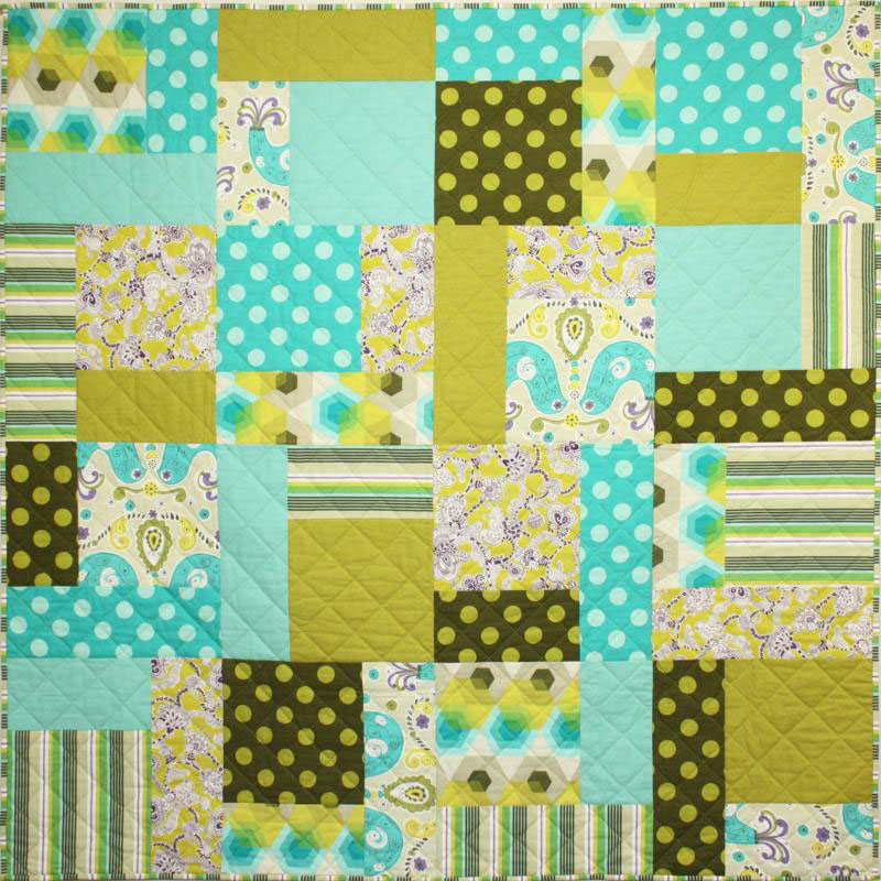 Decorator Throw Quilt Pattern by Emma Jean Jansen